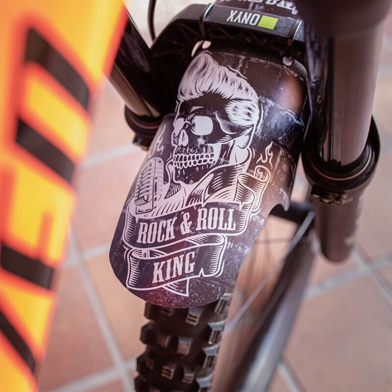 guardabarros bici rock elvis xmtbstyle para todas las bicis