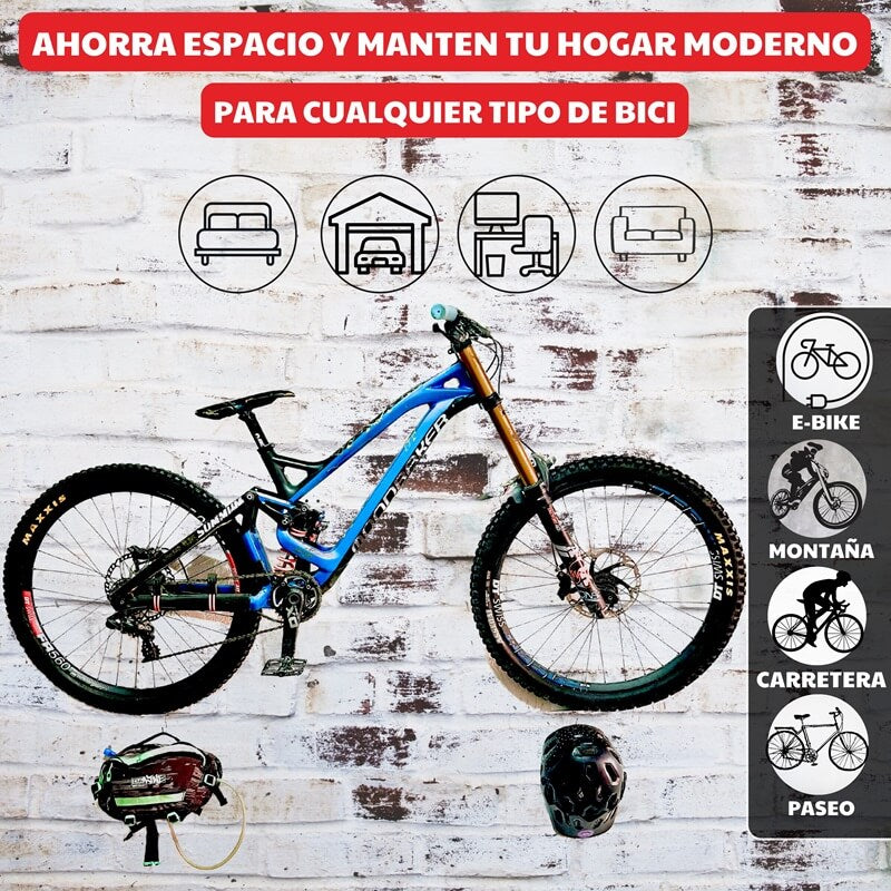 soporte bici ebike carretera montaña xmtbstyle